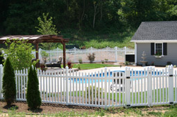 fencing at Leisure World